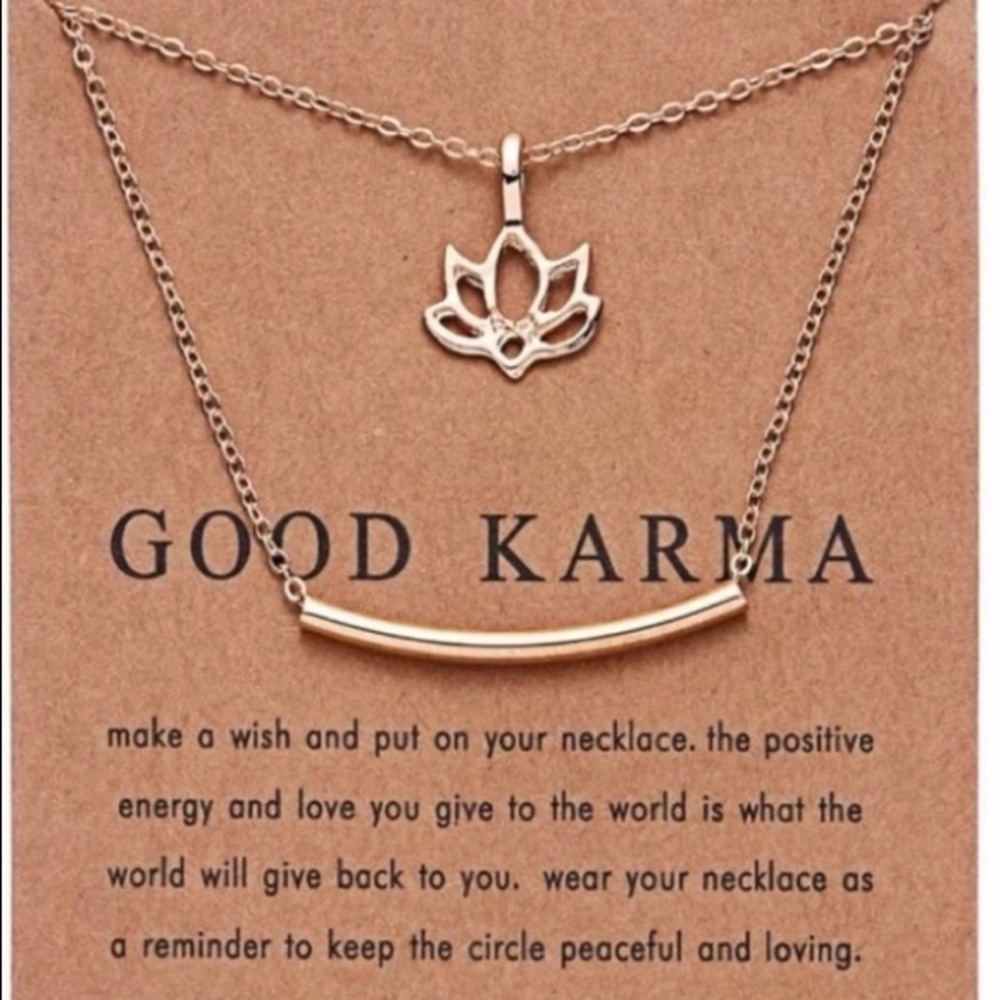 Lotus necklace